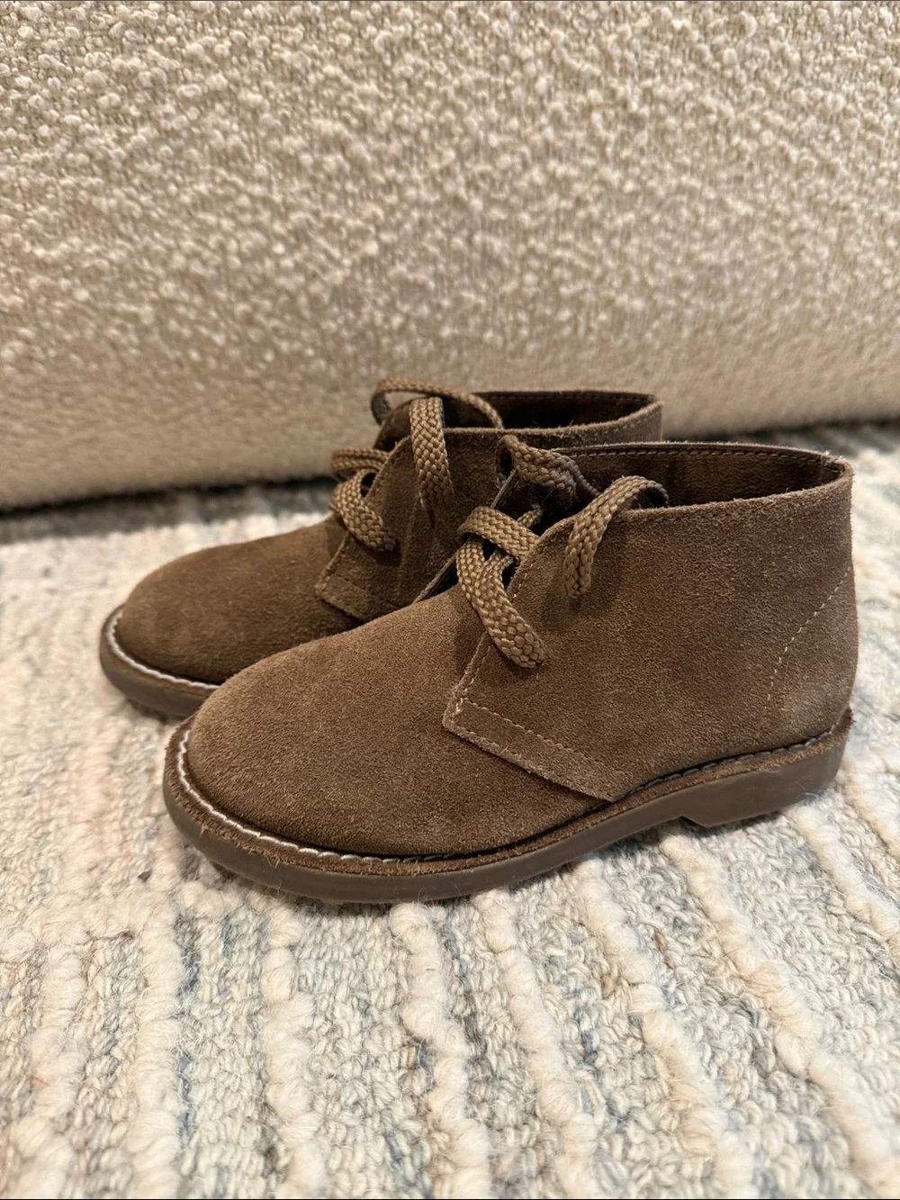 J. Crew Brown Suede Kids Boots